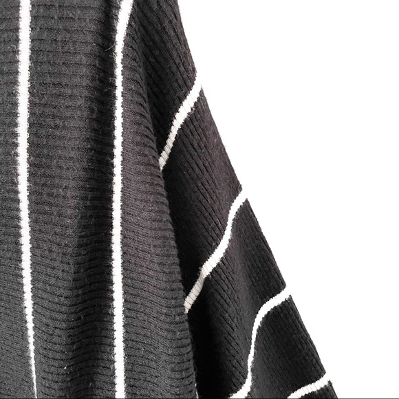 Black and White Express Striped Sweater - Picture 3 of 5